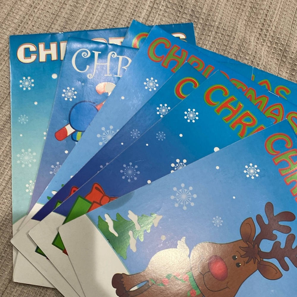 7 Christmas coloring book